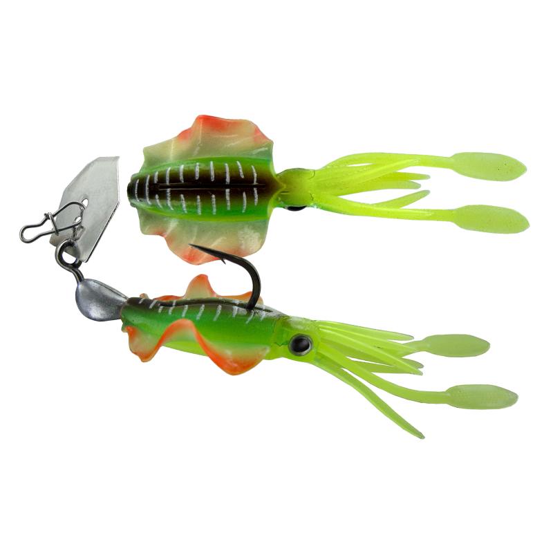 JENZI Chatterbait, Octopus.4g, Fire-Ti