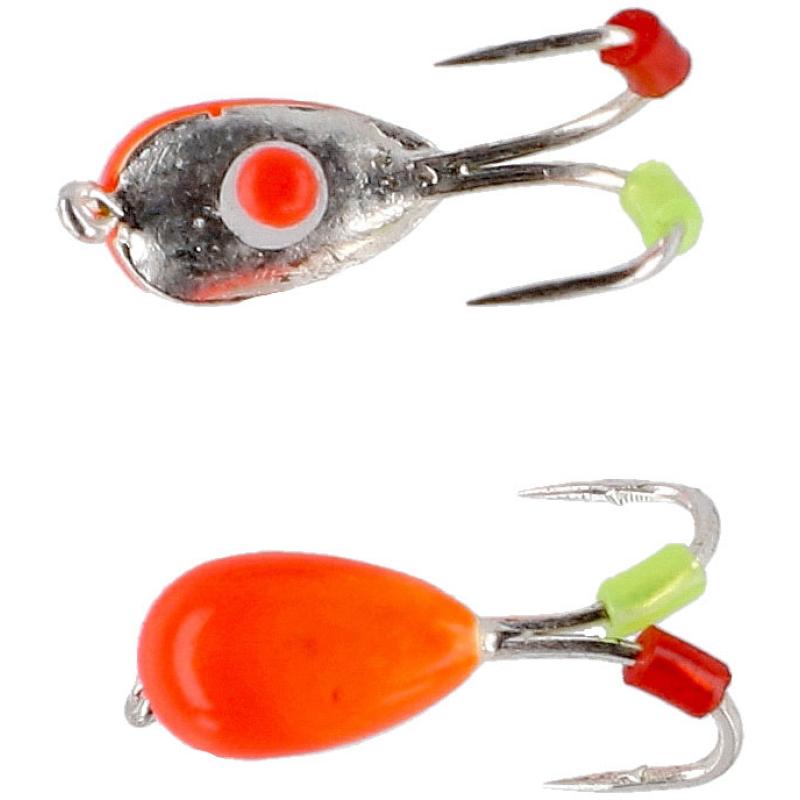 Mikado K&ouml;der Ice Bug Orange Gr&ouml;&szlig;e 4mm Silber 4 Stck.