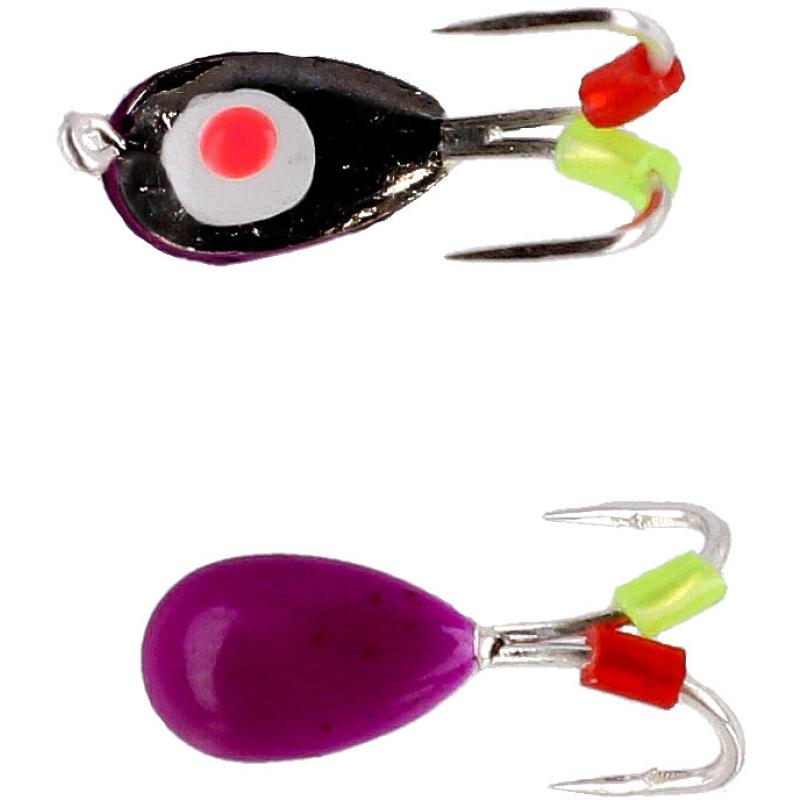 Mikado K&ouml;der Ice Bug Gr&ouml;&szlig;e 4mm Violett Und Schwarz 4 Stck.