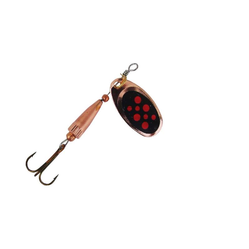 Produktbild Paladin Spinner 6g schwarz kupfer rot
