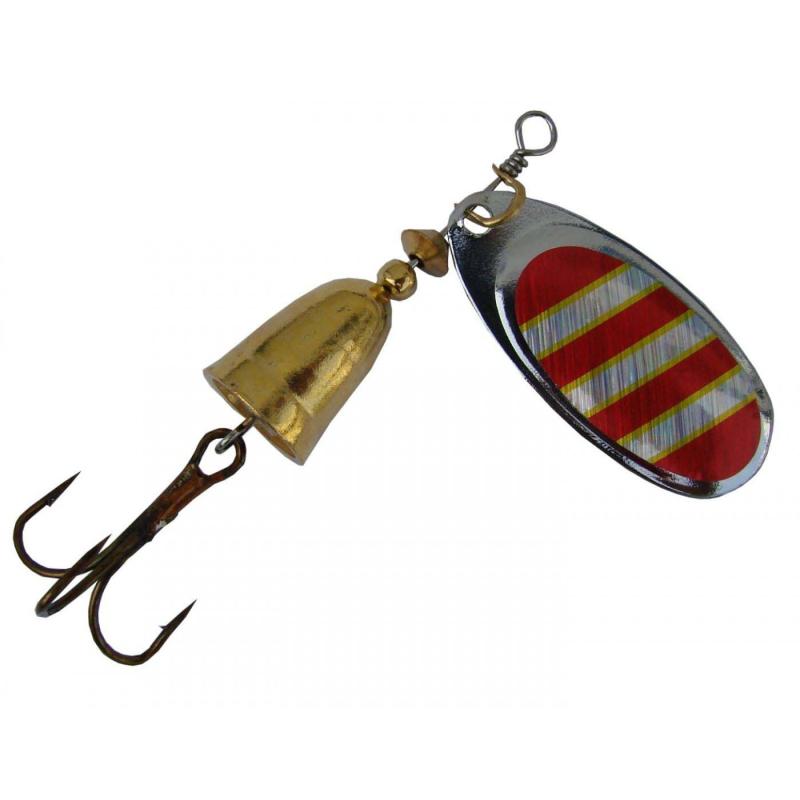 Produktbild Paladin Spinner 6g silber rot