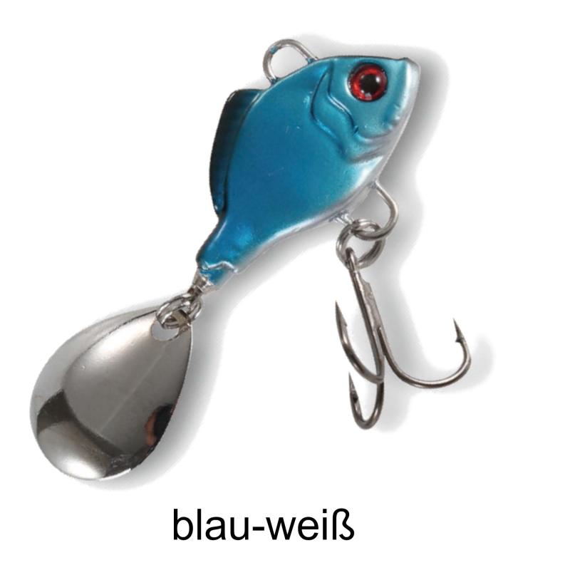 Paladin Double Action Spin blau wei&szlig; 18g
