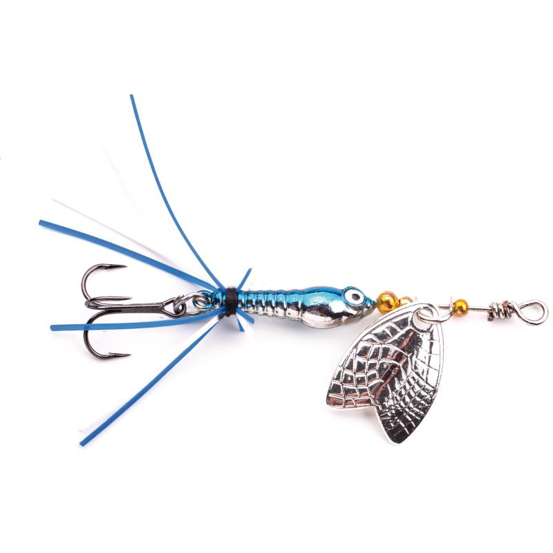 Produktbild Spro Larva Mayfly Sp. Tr 5cm 4gr Ch. Blue