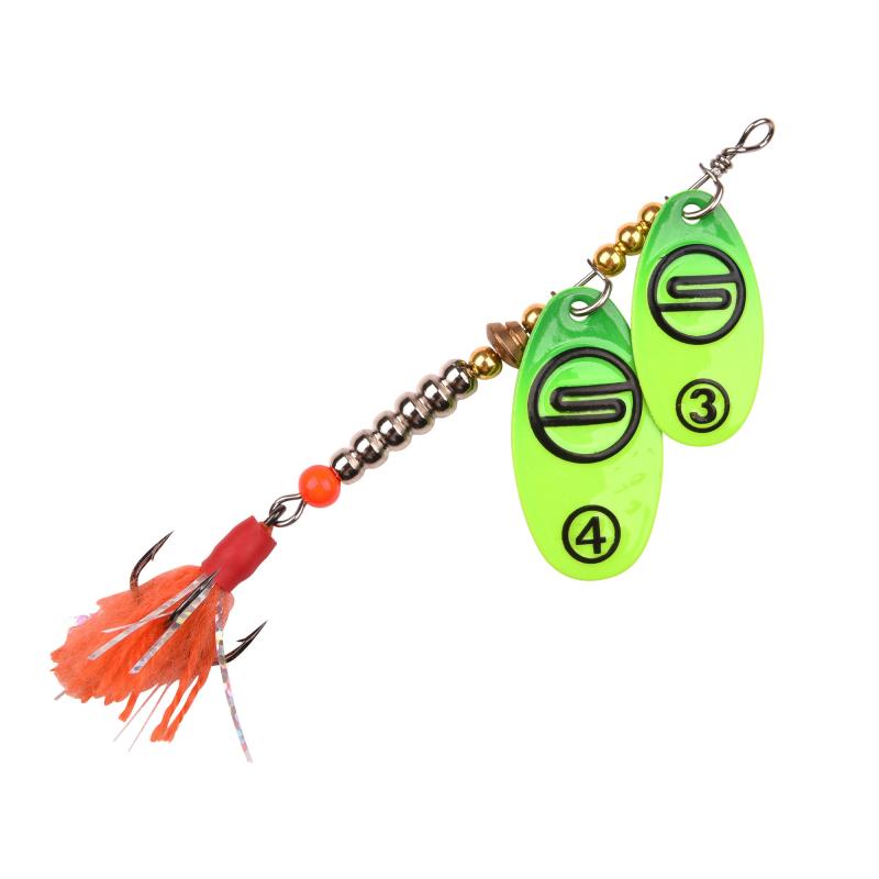 Spro Splash Tandem Spinner F.Tiger #3-#4 9Gr