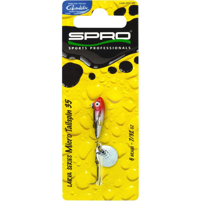 Spro Larva Micro Tailspin Roach 3.5cm 6g