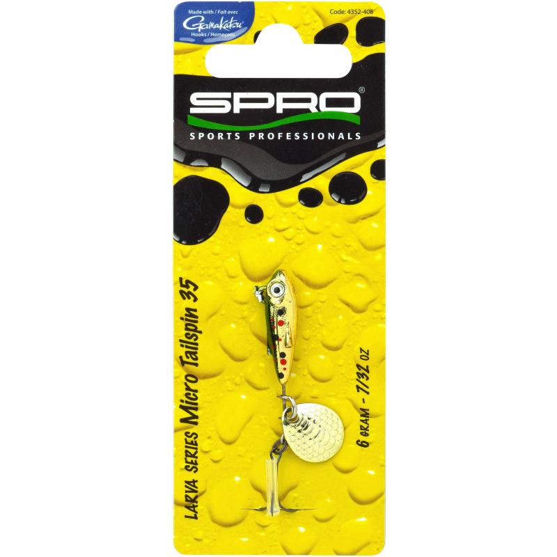 Spro Larva Micro Tailspin Br. Trout 3.5cm 6gr