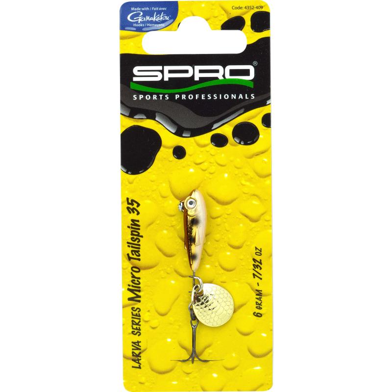 Spro Larva Micro Tailspin Minnow 3.5cm 6gr