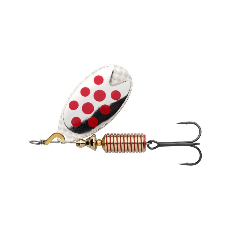 Produktbild Abu Garcia Fast Attack 4.5Gr Lf Silver/Red Dots