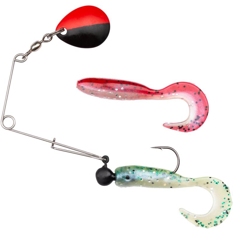 Berkley URBN Micro Spinnerbait Red/Black 7g 1+1Stk.