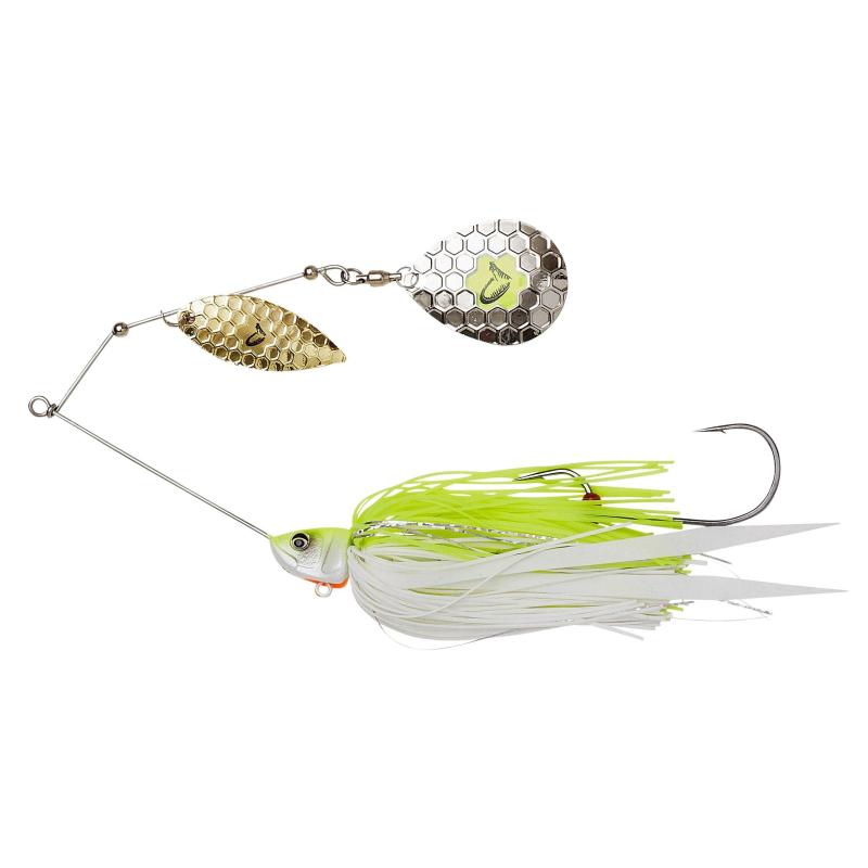Savage Gear Da'Bush Spinnerbait 16Cm 32G Sinking Yellow White Silver