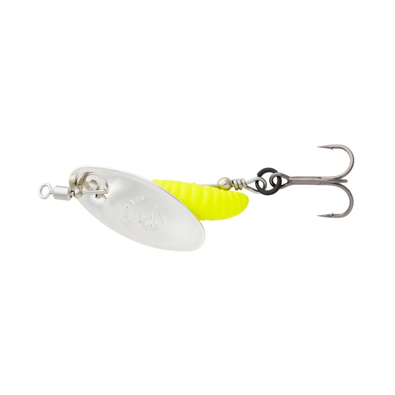 Savage Gear Grub Spinners 1 3.8g S Silver Yellow