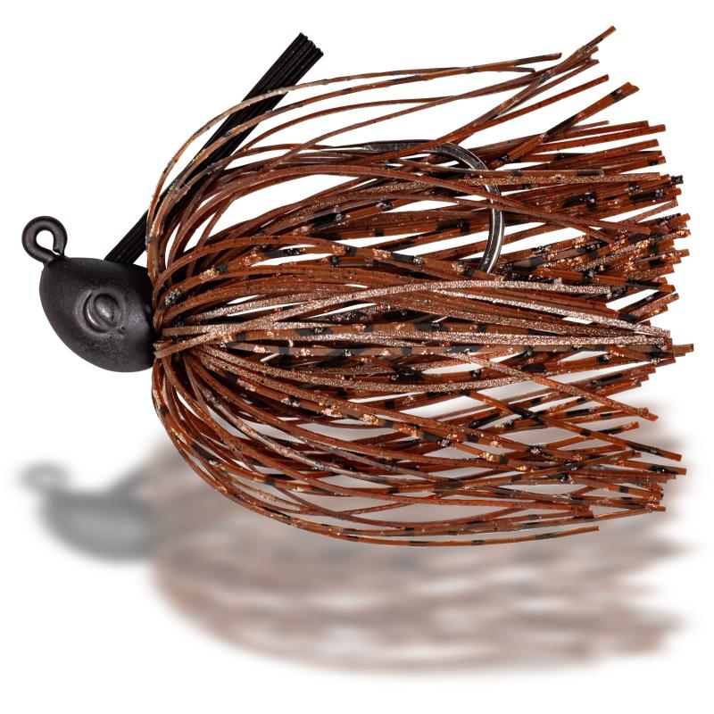 Quantum #4/0 4street Rubber Jig 14g brown