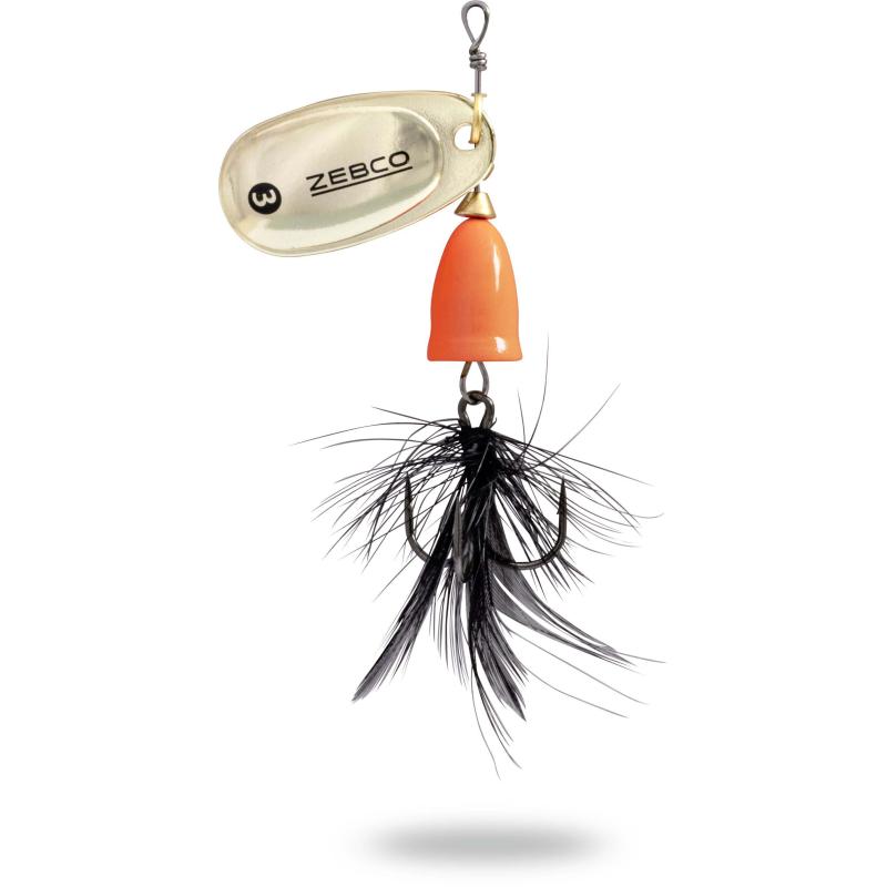 Zebco 4g Trophy Z-Vibe & Fly No. 1 orange body/gold/black fly sinkend