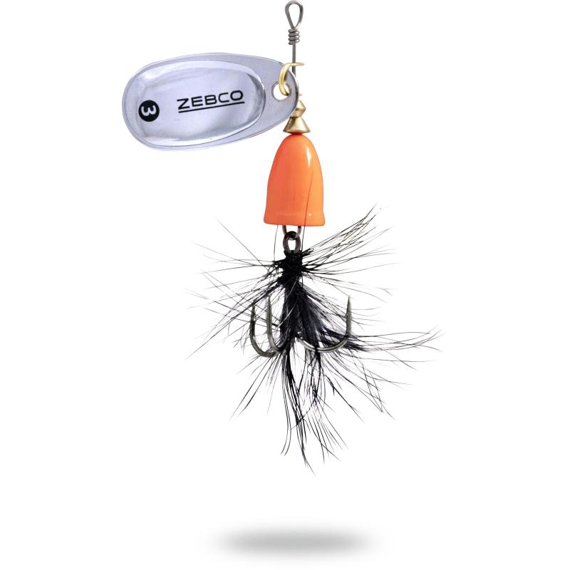 Produktbild Zebco 8g Trophy Z-Vibe & Fly No. 3 orange body/silver/black fly sinkend