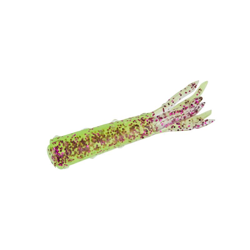 Balzer Shirasu Street Hairy Tubes Purple Chartreuse