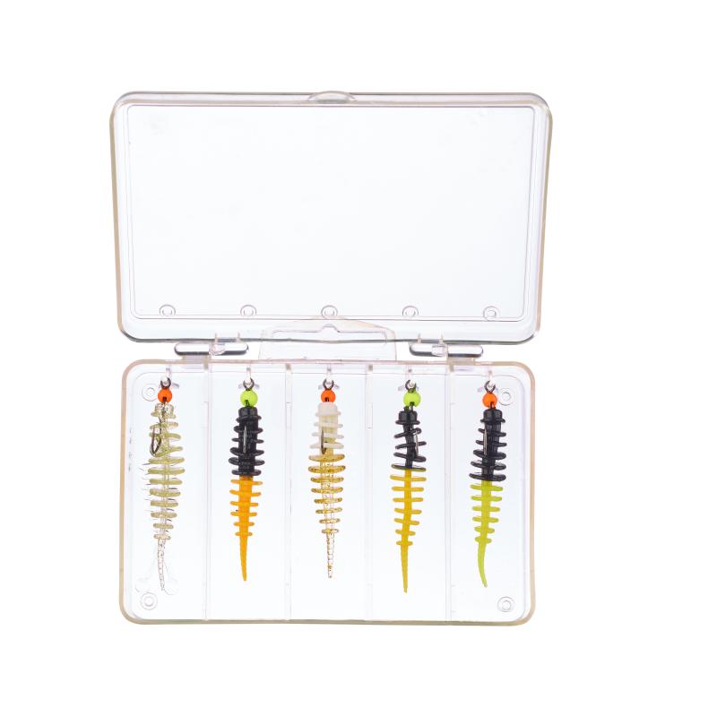 Balzer Trout Collector Sortiment mit Tungstenhaken Mix 2 Knoblauch 5cm
