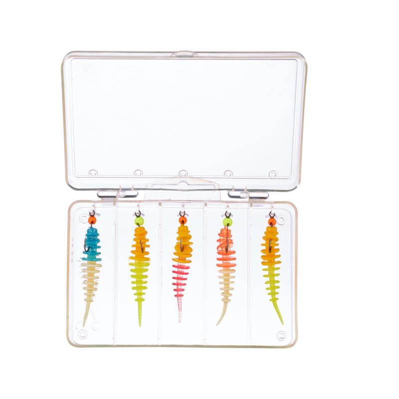 Balzer Trout Collector Sortiment mit Tungstenhaken Mix 3 Knoblauch 5cm
