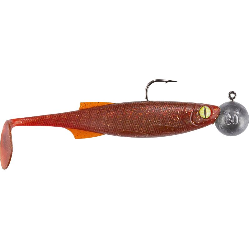 Balzer 71 Grad Nord Gummiset Dorsch-K&ouml;hler, 60 und 80g, 12 und 15cm, Motoroil
