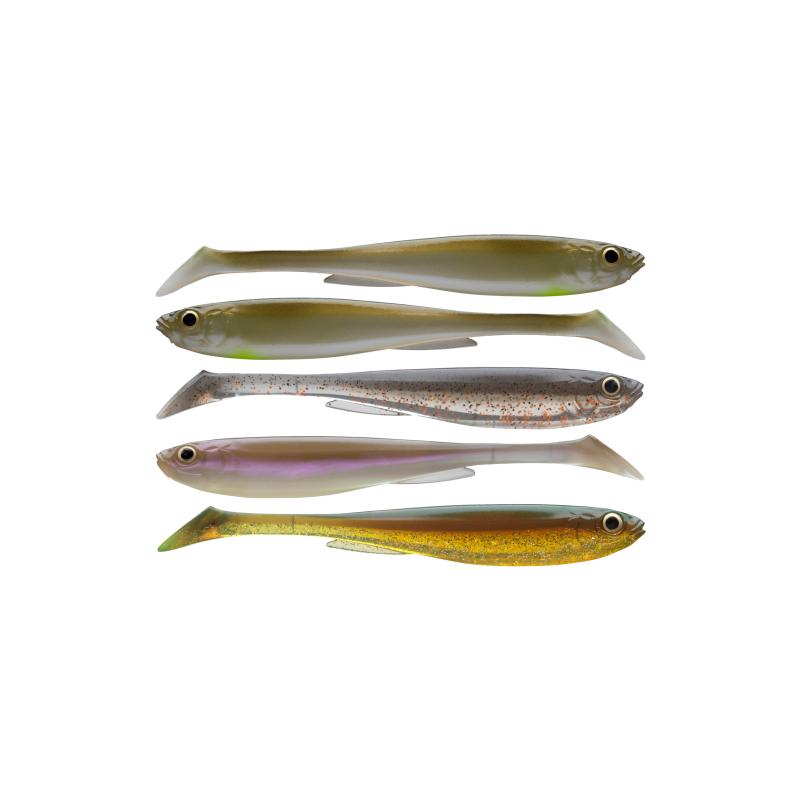 Produktbild Daiwa Prorex Slim Shad Y Nature  Color Set 7.5cm , 5pcs.
