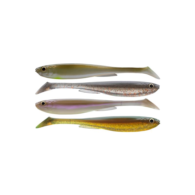 Daiwa Prorex Slim Shad Y Nature  Color Set 10,5cm , 4pcs.