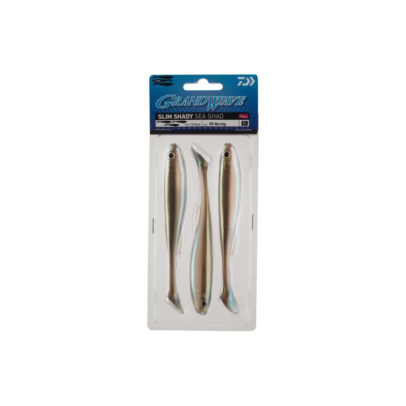 Daiwa GW Slim Shady Sea 16cm UR, 3pcs.