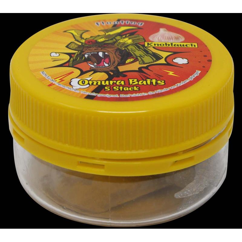 Omura Baits Omura Baits Hero Sparkle - Knoblauch 7,0cm glasklar silber