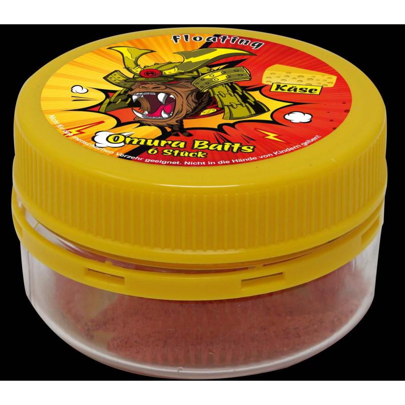 Omura Baits Omura Baits Hero Sparkle - K&auml;se 5,0cm glasklar rot