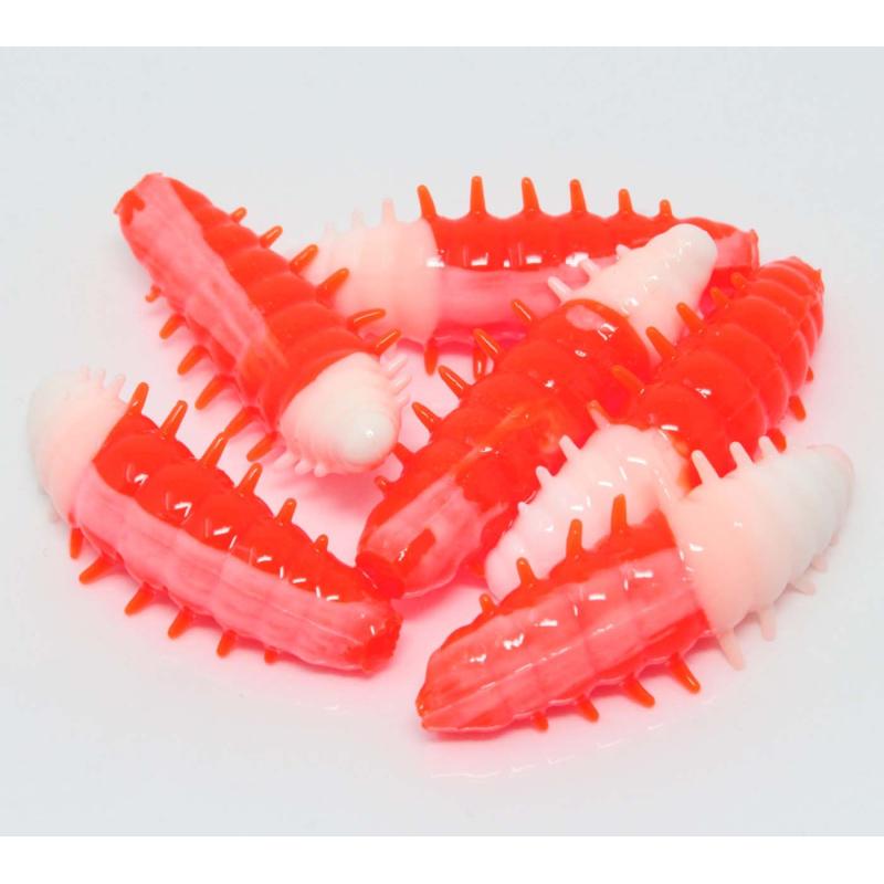 Omura Baits Omura Baits Okto Banane 4,0cm neon orange-wei&szlig; UV