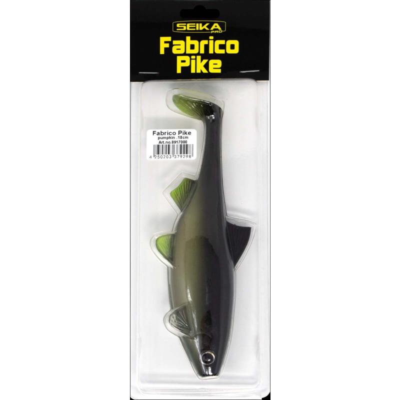 Seika Pro Gummifisch Fabrico Pike 18cm Pumpkin