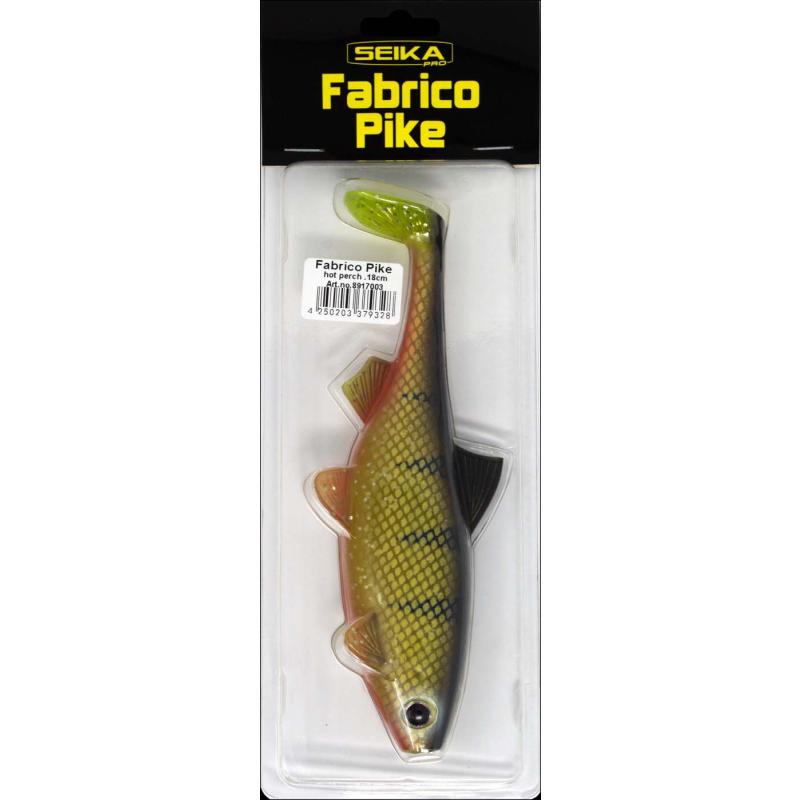Seika Pro Gummifisch Fabrico Pike 18cm Hot Perch