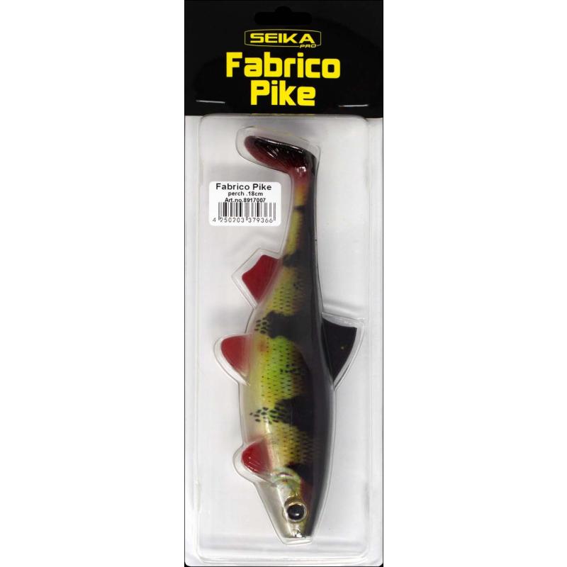 Seika Pro Gummifisch Fabrico Pike 18cm Perch