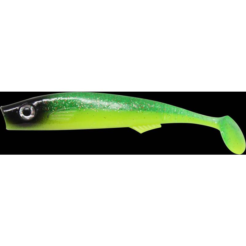 Seika Pro Gummifisch Fortuna Shad 10cm green light