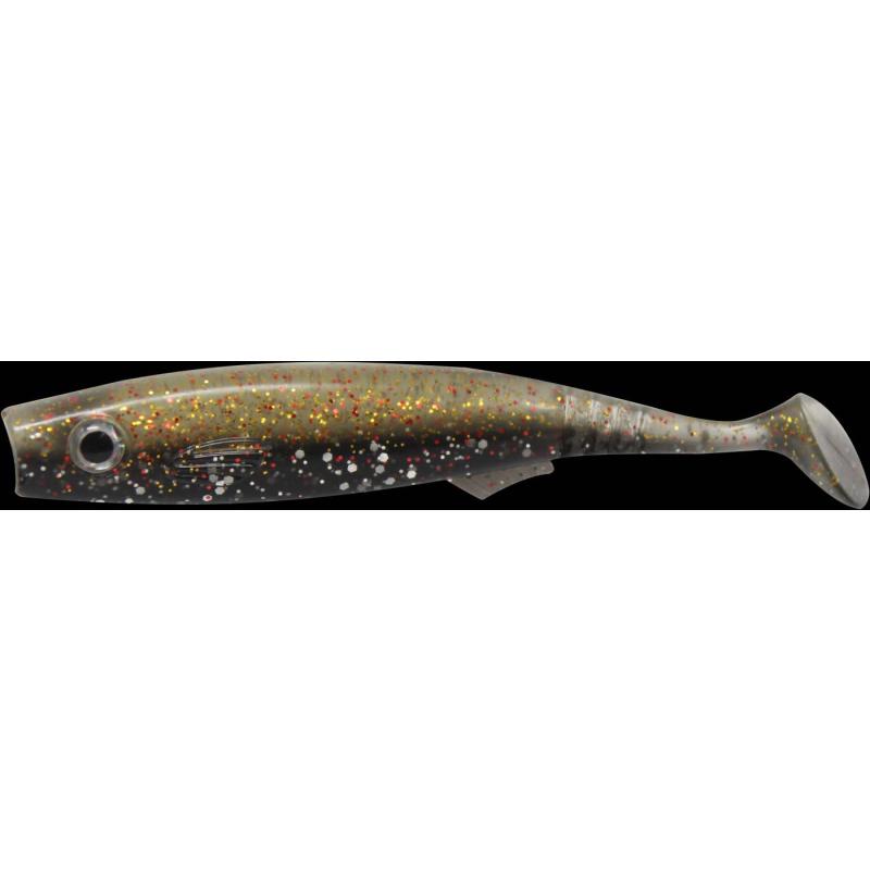 Seika Pro Gummifisch Fortuna Shad 10cm dark goby