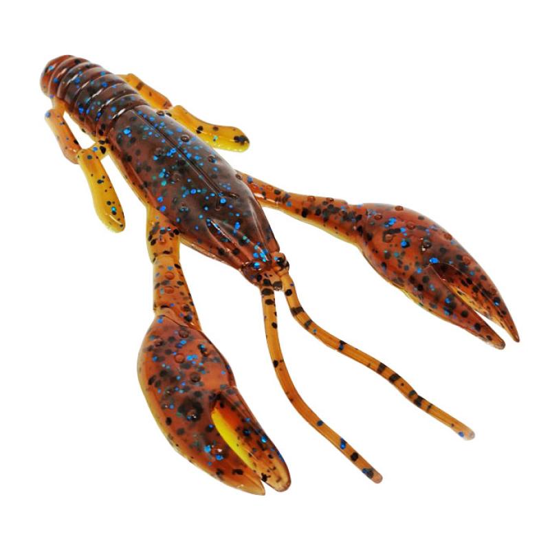 Seika Pro Krawallo Craw 75 mm Blue / Marron Chartreuse