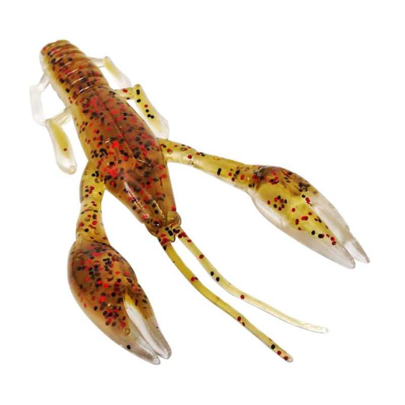 Seika Pro Krawallo Craw 100 mm Green Pumpkin Red / Natural Orange