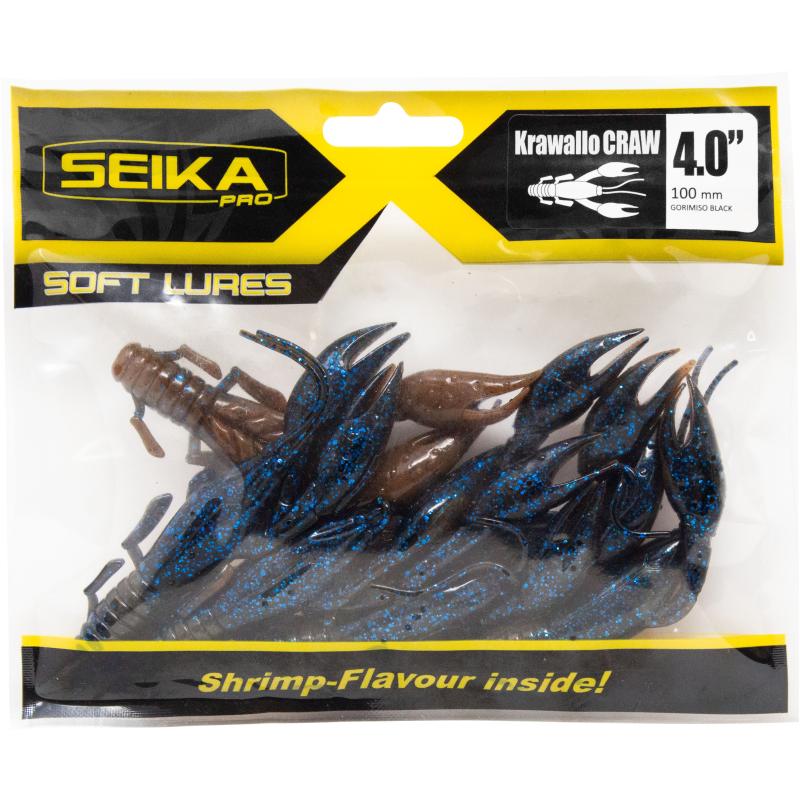 Seika Pro Krawallo Craw 100 mm Gorimiso Black