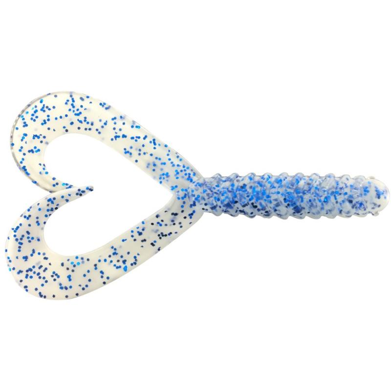 JENZI Doppelschwanz-Twister Blue/White