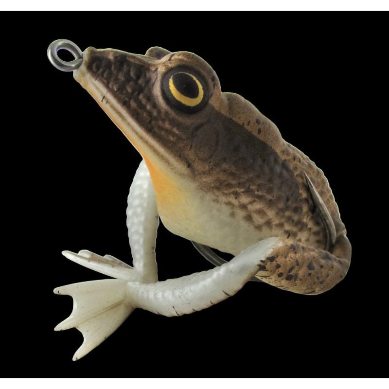 JENZI , The Prinz"- Realistic Frog Brown