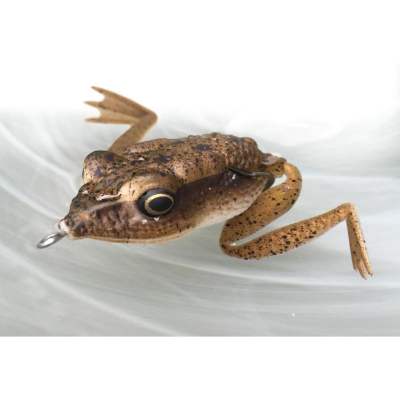 JENZI , The Prinz"- Realistic Frog Brown