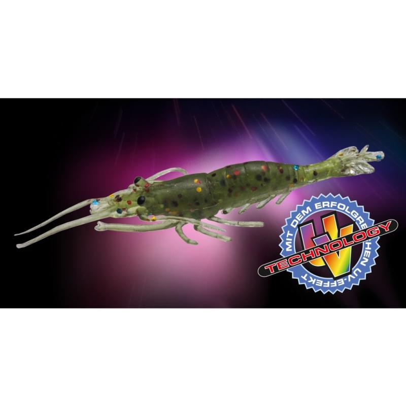 Produktbild DEGA Shrimps 6 St./SB green-glitter
