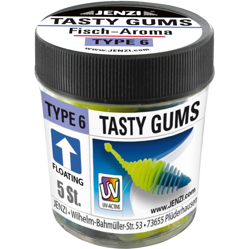 JENZI Tasty Gums Gummik&ouml;der mit Geruch Typ. 6 Col. 2