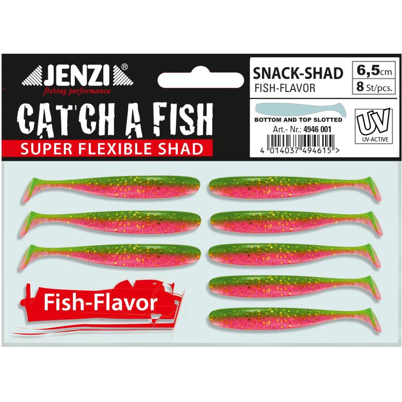 Snack-Shad Flav. 8/SB 6,5cm C1