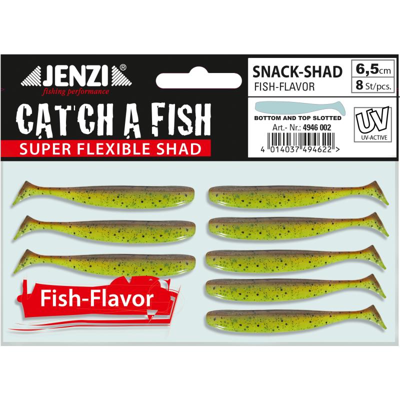 Snack-Shad Flav. 8/SB 6,5cm C2