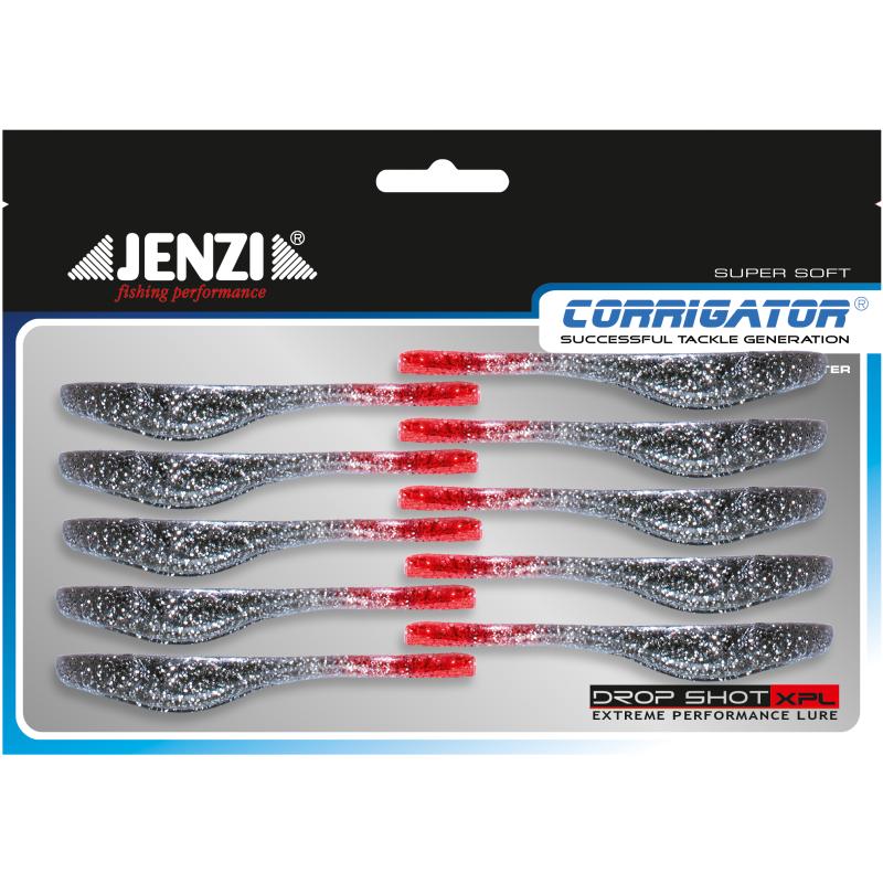 Drop Shot Texas Wriggler Farbe B 7,5 cm