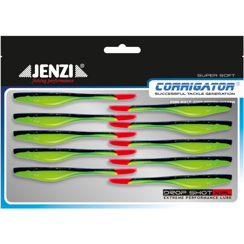Drop Shot Texas Wriggler Farbe F 7,5 cm