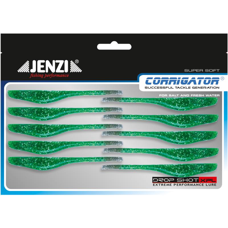 Drop Shot Texas Wriggler Farbe O 7,5 cm
