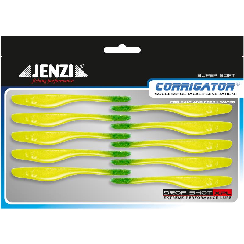 Drop Shot Texas Wriggler Farbe R 7,5 cm