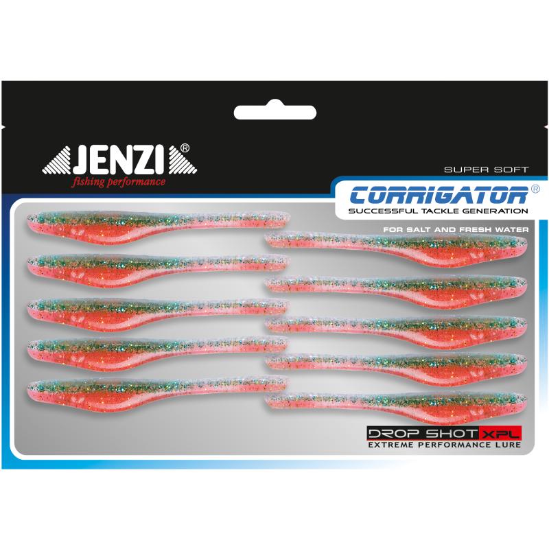 Drop Shot Texas Wriggler Farbe T 7,5 cm