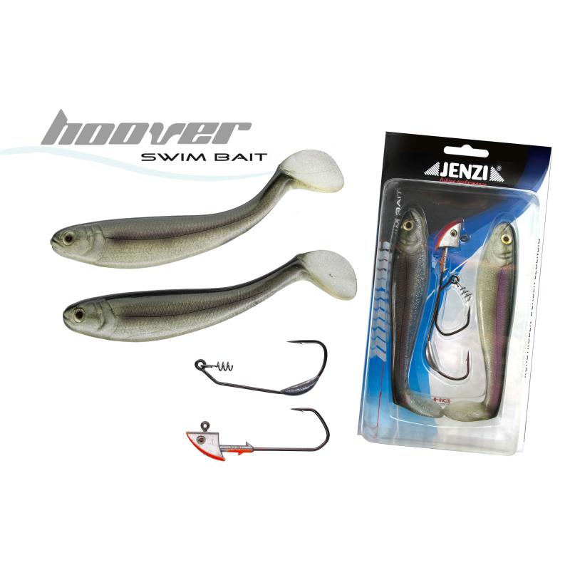Jenzi Hoover Swim Bait Set Farbe Rainbow-Trout 13,5 cm
