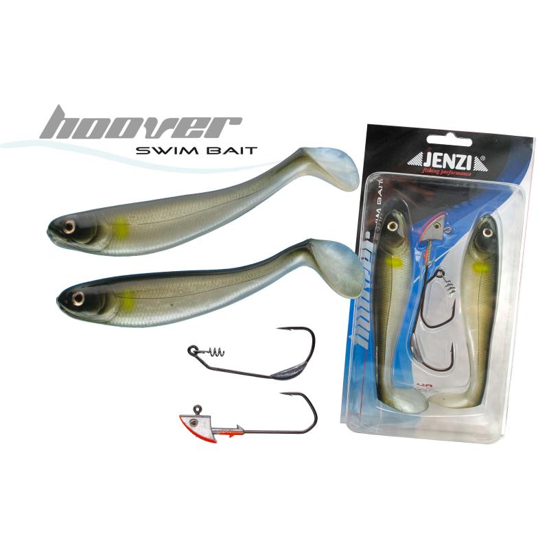 Produktbild Jenzi Hoover Swim Bait Set Farbe Silver-Minnow 3,5 cm